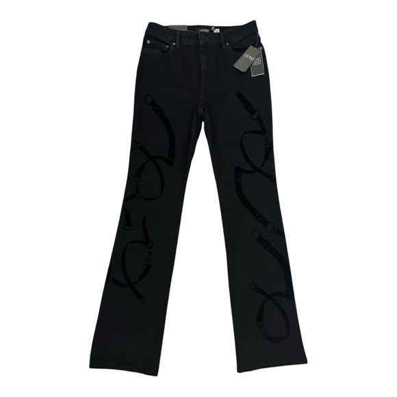 🔥Ralph Lauren High-Rise Bootcut Jeans – Size 6 (28W) New - Picture 4 of 10